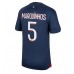 Paris Saint-Germain Marquinhos #5 Hjemmedrakt 2023-24 Korte ermer